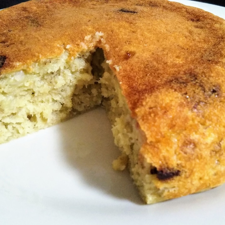 炊飯器で簡単☆チョコバナナケーキ